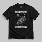 Just Floating Through Life Space Otter T-Shirt
