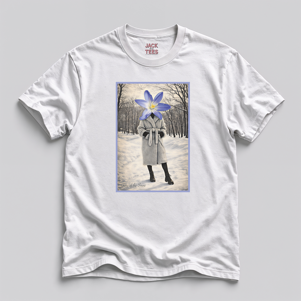 Lady Glory Of The Snow Portrait T-Shirt