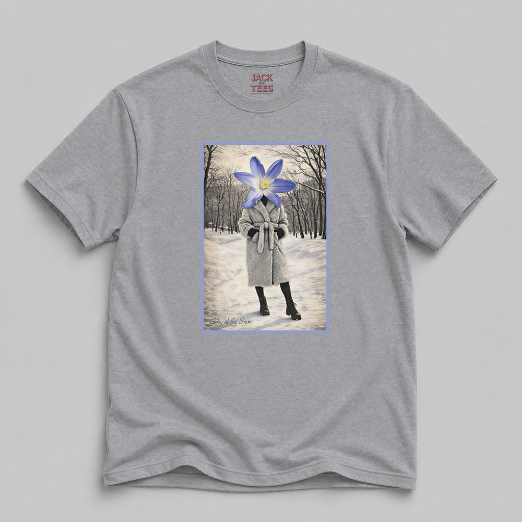 Lady Glory Of The Snow Portrait T-Shirt