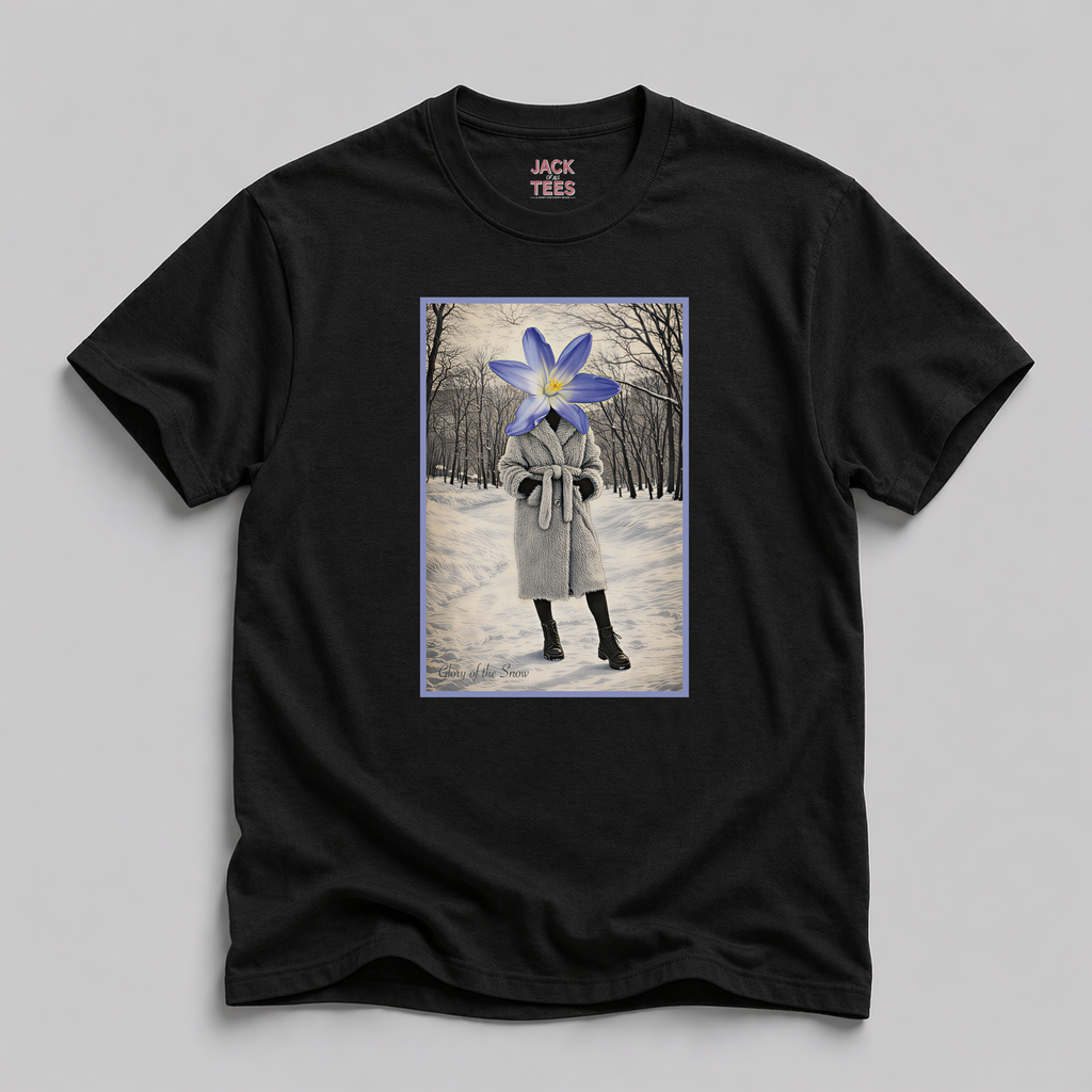 Lady Glory Of The Snow Portrait T-Shirt