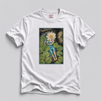 Lady Water Lily Portrait T-Shirt