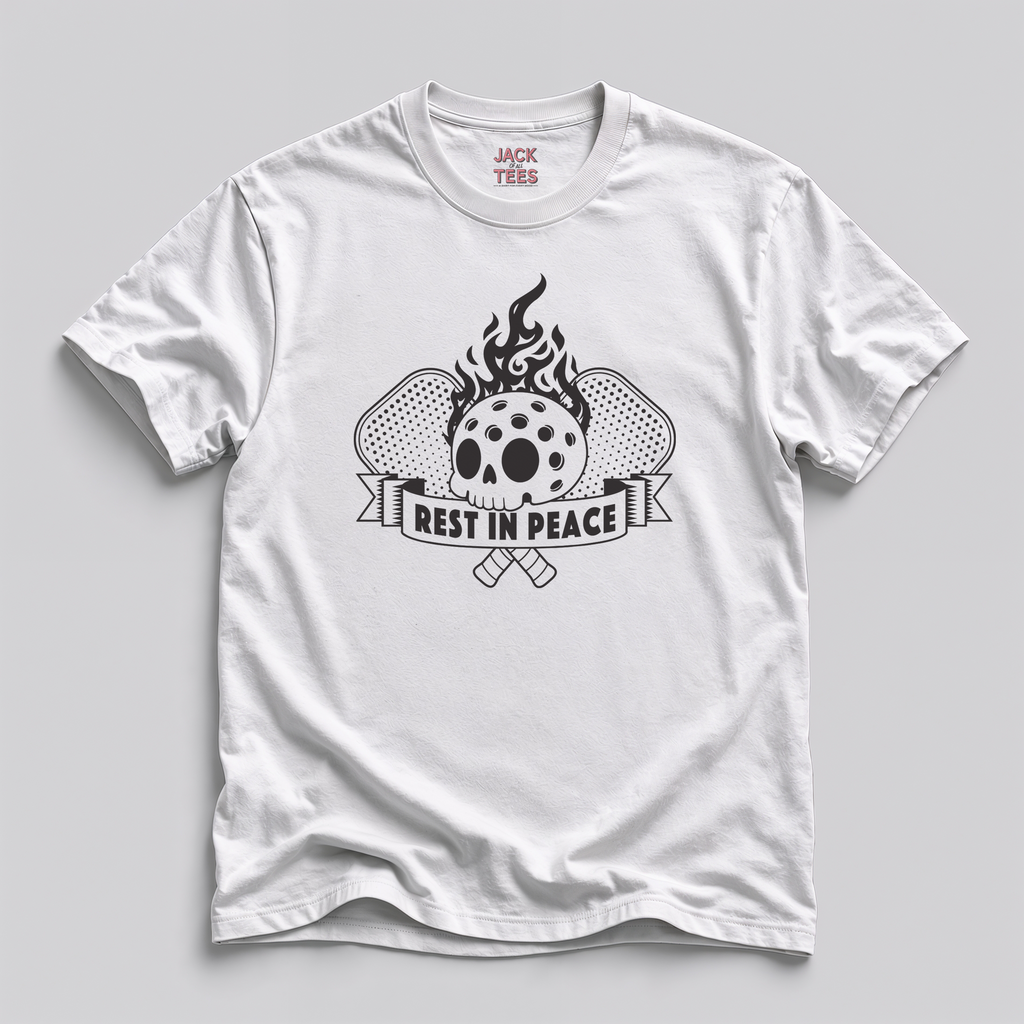 Rest In Peace Pickleball T-Shirt