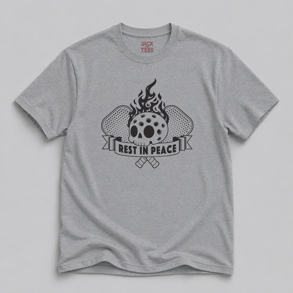 Rest In Peace Pickleball T-Shirt