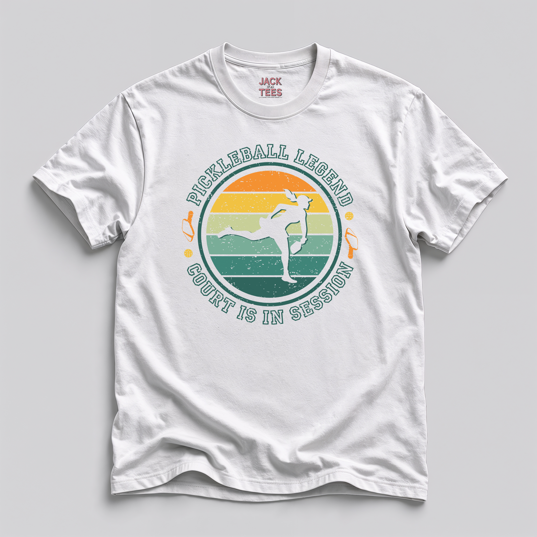 Pickleball Legend, Court is in Session T-Shirt