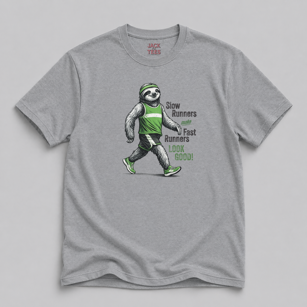 Slow Runners Make Fast Runners Look Good Sloth T-Shirt
