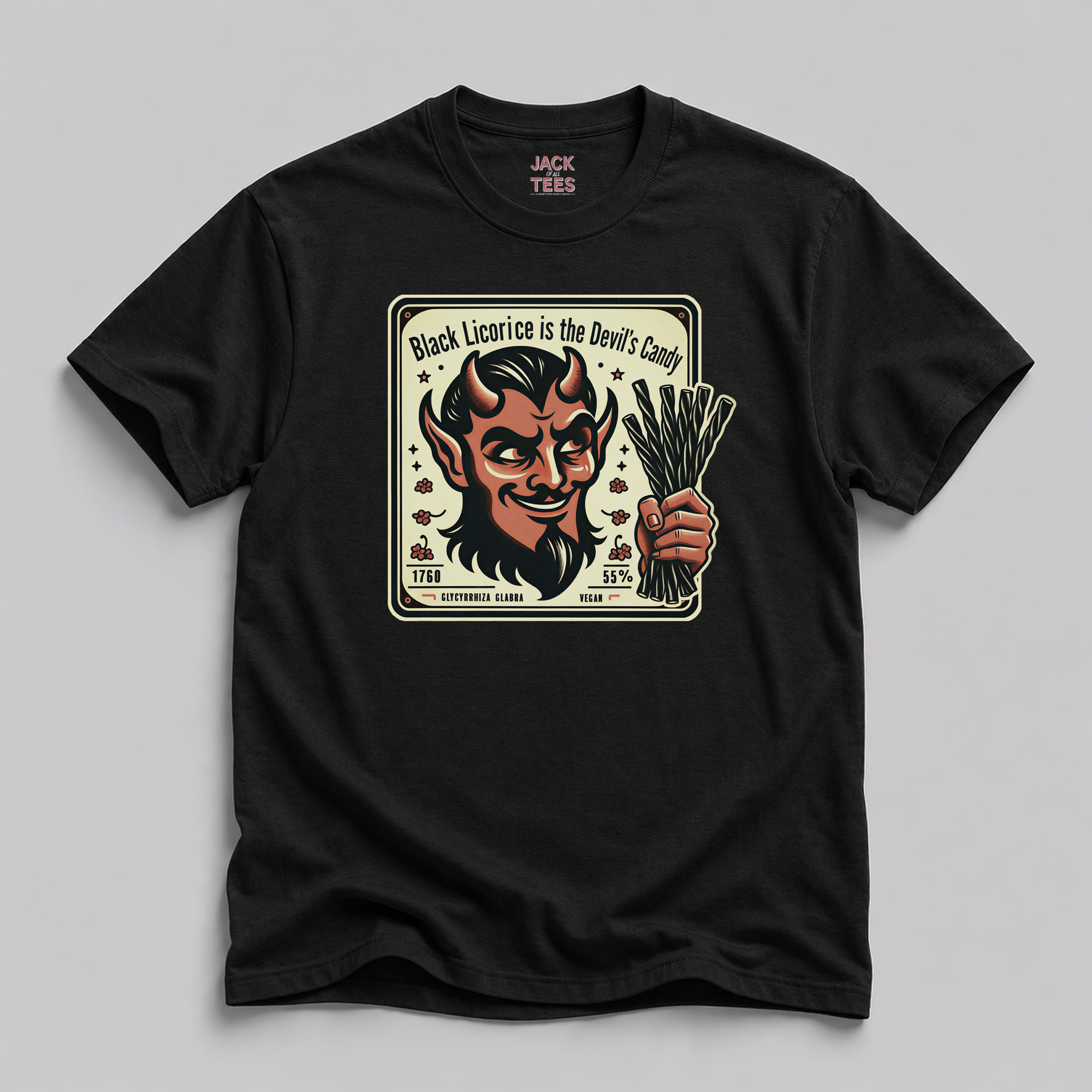 Black Licorice is The Devil's Candy T-Shirt