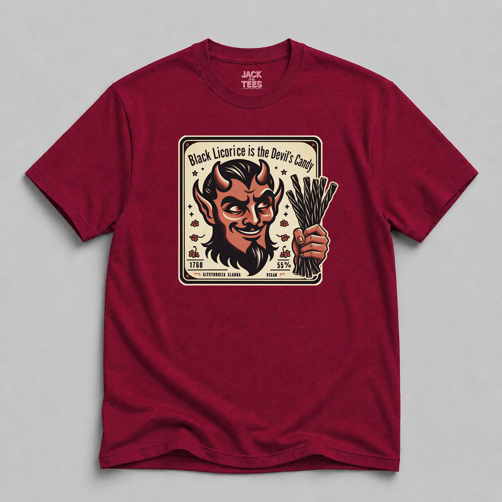 Black Licorice is The Devil's Candy T-Shirt