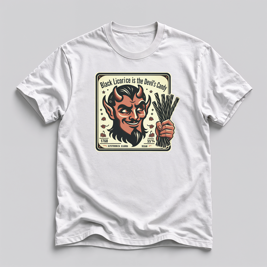 Black Licorice is The Devil's Candy T-Shirt