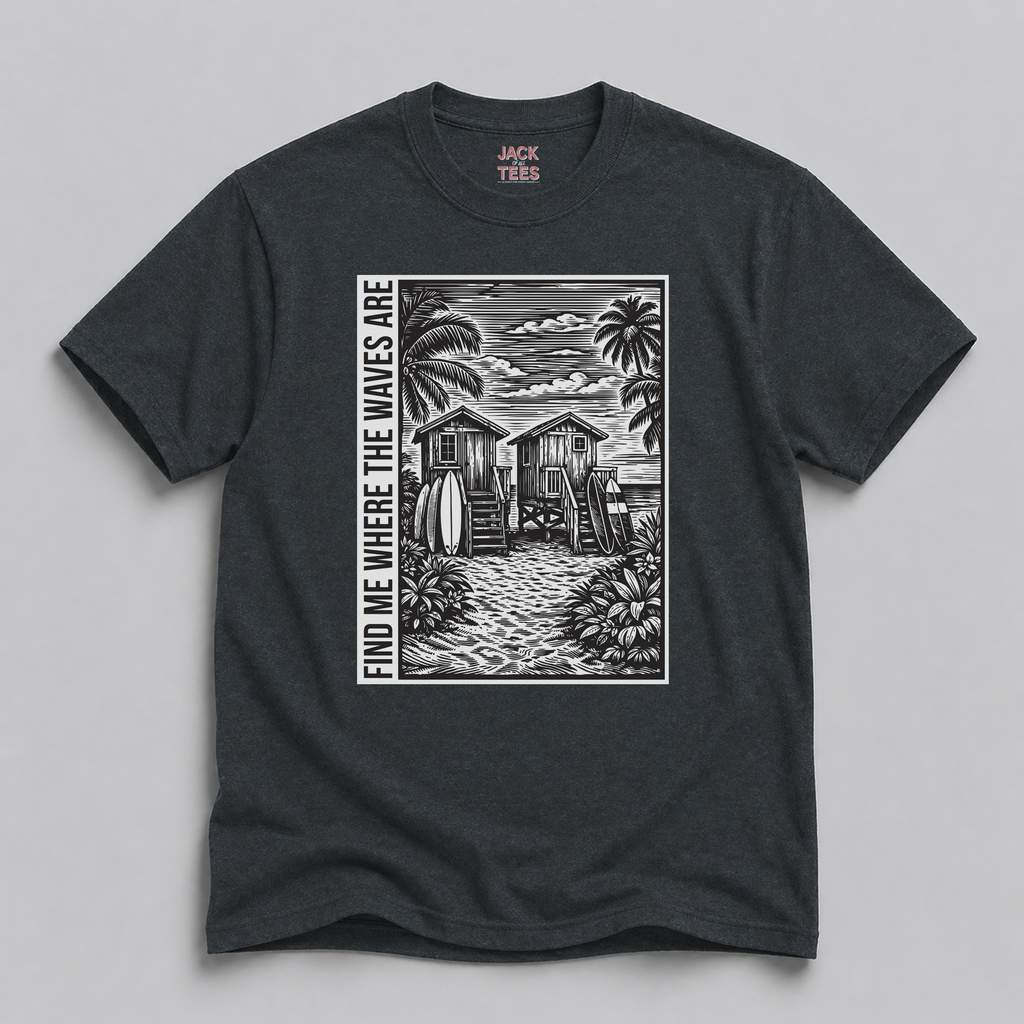 Find Me Where The Waves Are T-Shirt