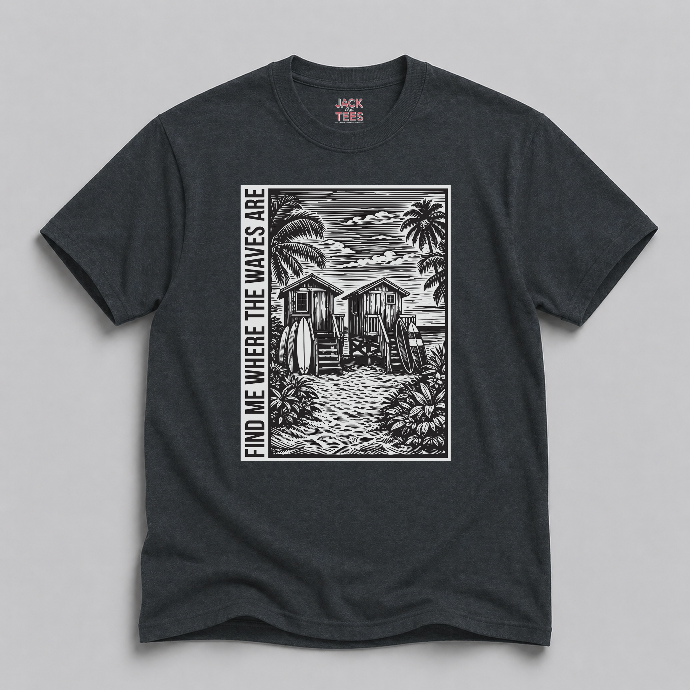 Find Me Where The Waves Are T-Shirt
