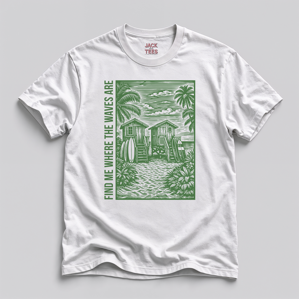 Find Me Where The Waves Are T-Shirt