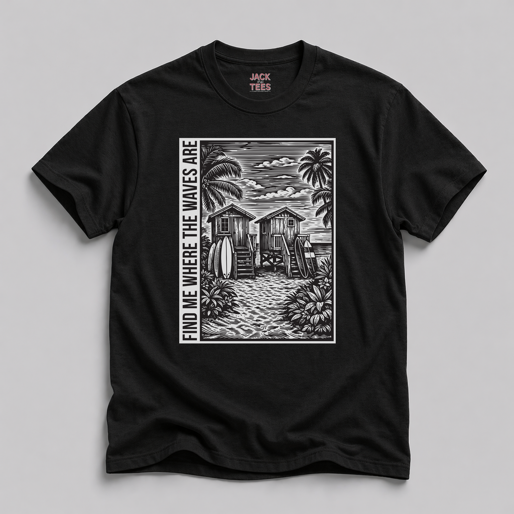 Find Me Where The Waves Are T-Shirt