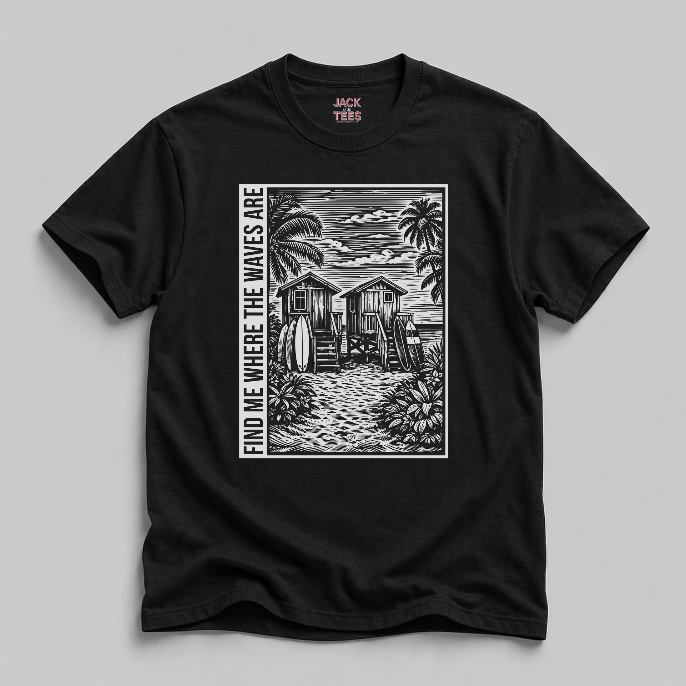 Find Me Where The Waves Are T-Shirt