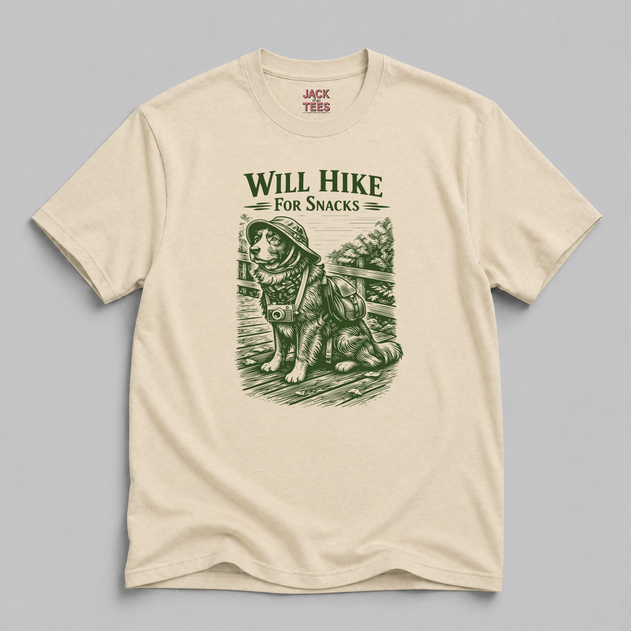 Will Hike For Snacks T-Shirt