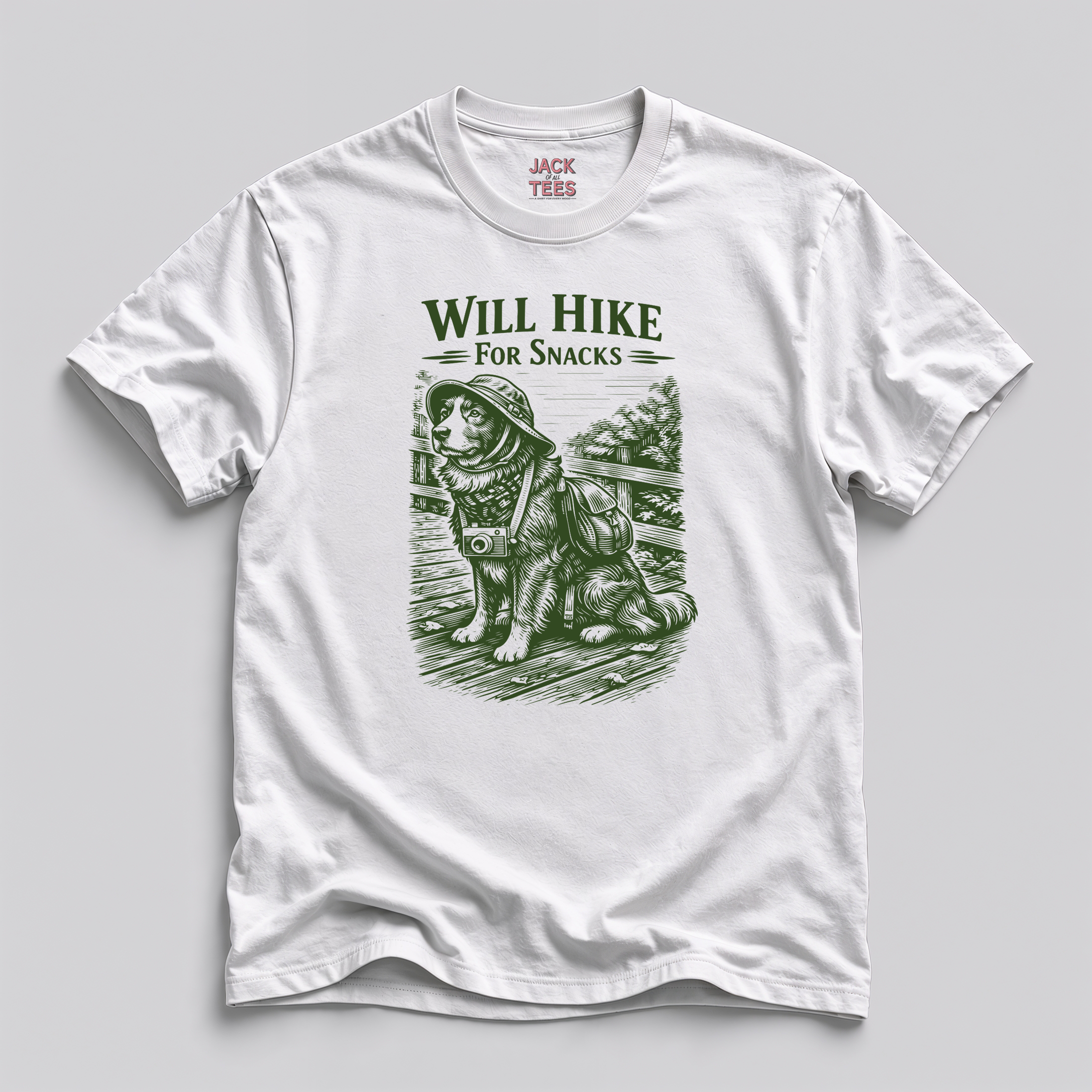 Will Hike For Snacks T-Shirt