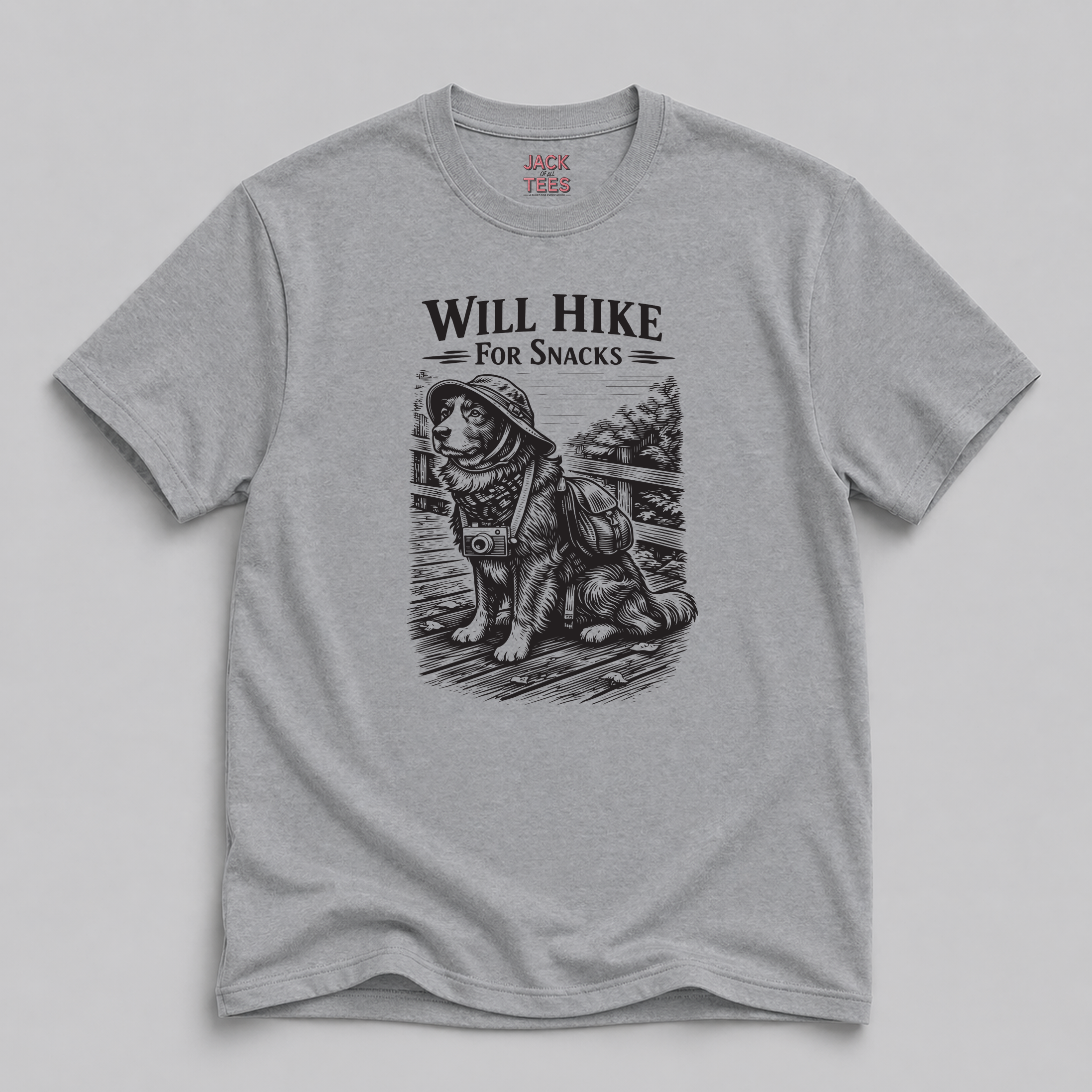 Will Hike For Snacks T-Shirt