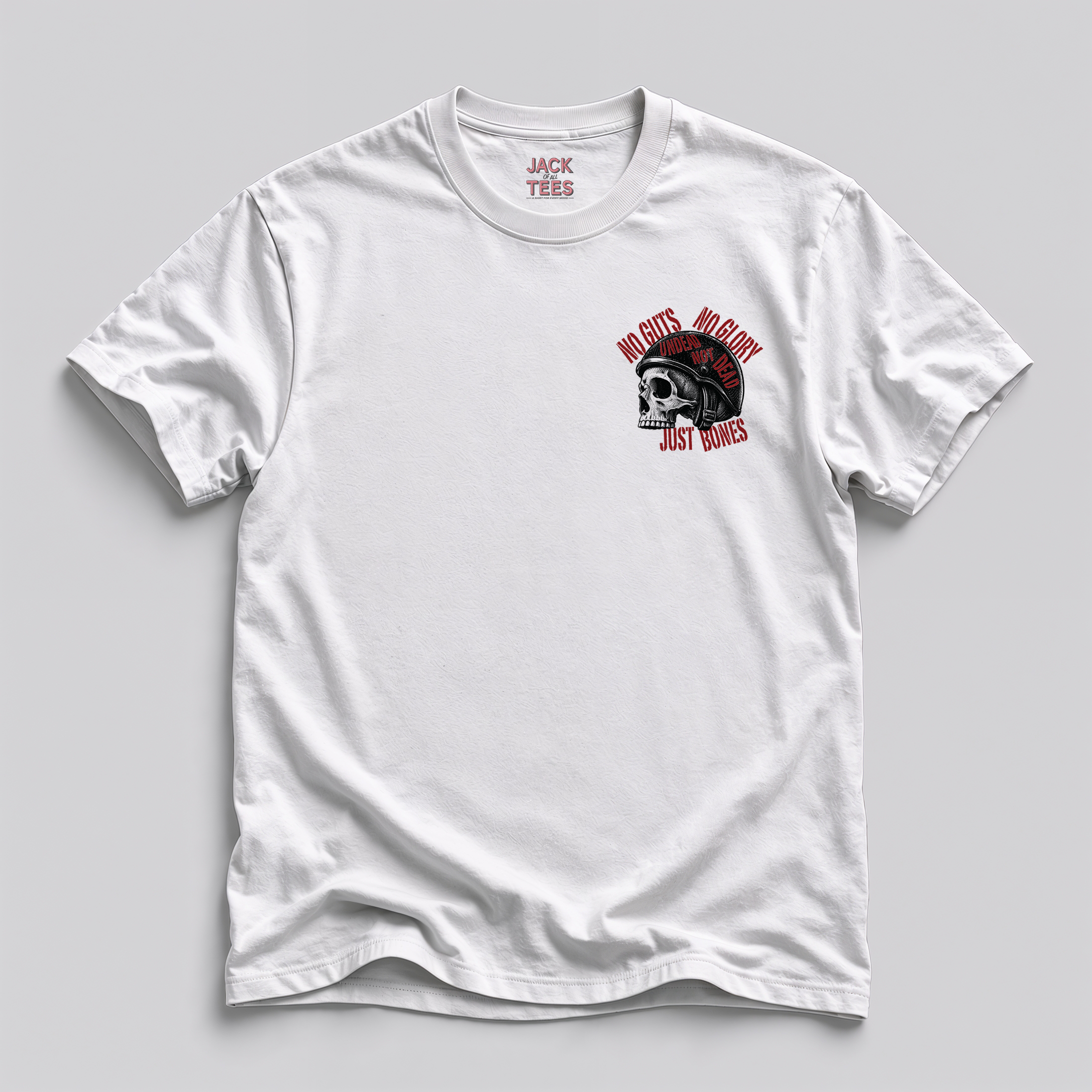 Undead Not Dead Skeleton BMX Rider T-Shirt