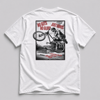 Undead Not Dead Skeleton BMX Rider T-Shirt