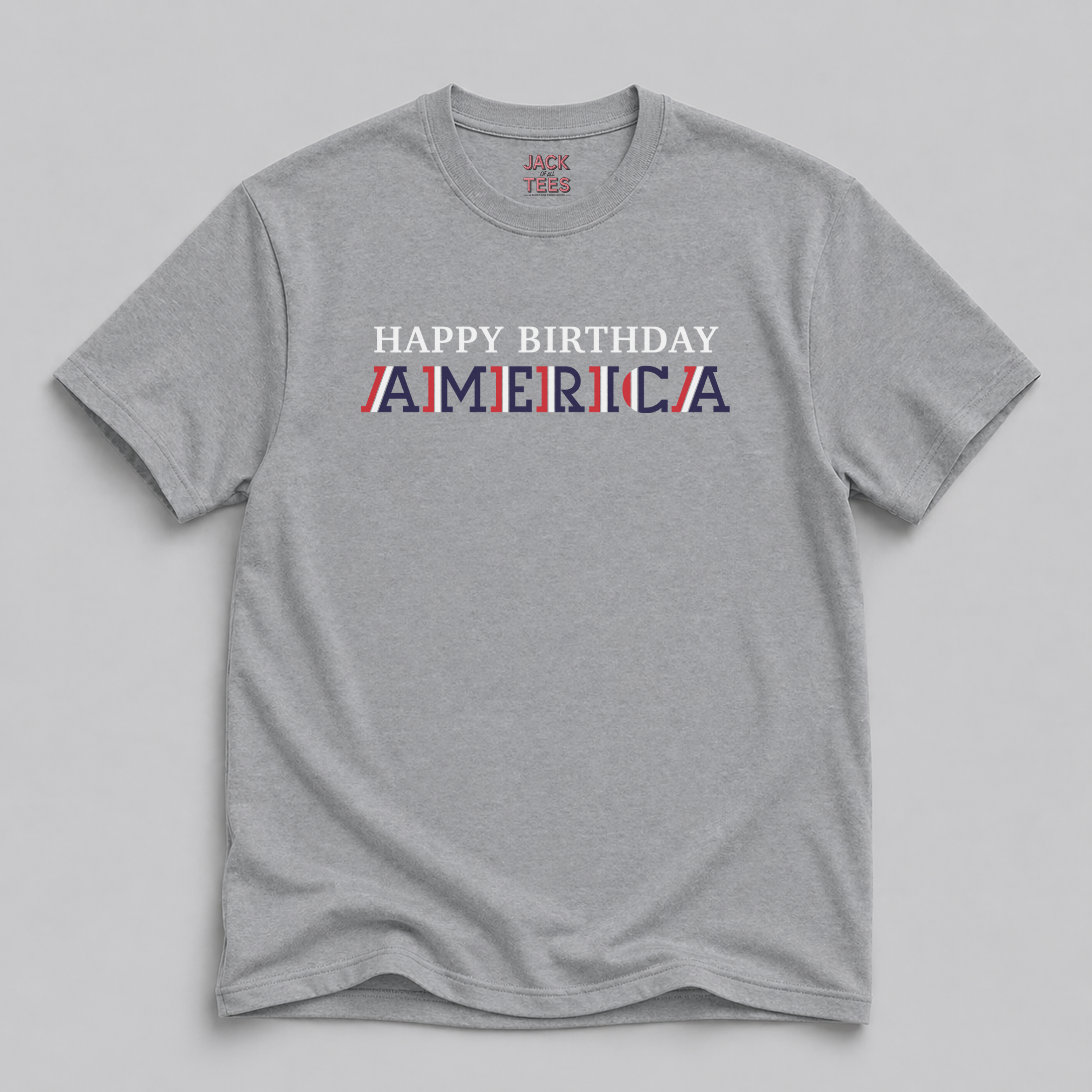 Patriotic 4th of July Happy Birthday America T-Shirt