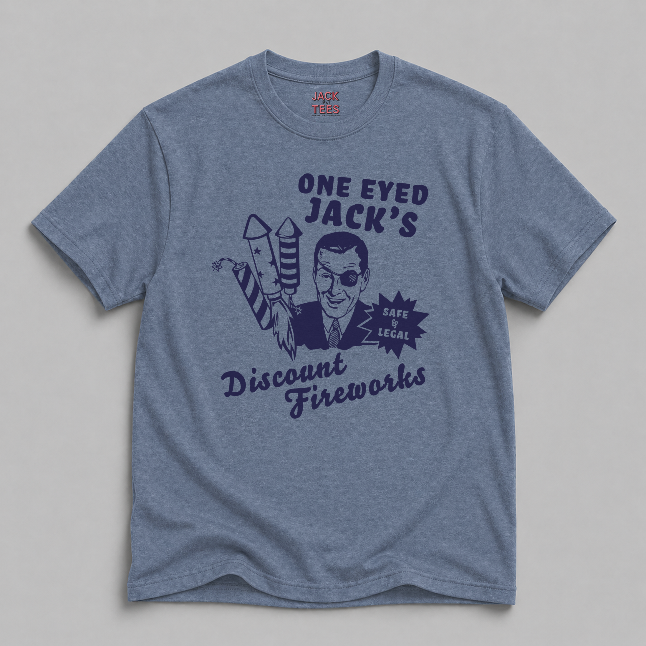 One Eyed Jack's Discount Fireworks T-Shirt
