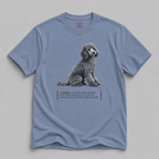 Poodle Judging Your Outfit T-Shirt — Funny Poodle Victorian Dog Tee