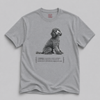 Poodle Judging Your Outfit T-Shirt — Funny Poodle Victorian Dog Tee