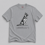 German Shepherd Shirt — Funny "Military Computer in a 90‑Pound Toddler" Dog Tee