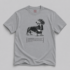 Dachshund Shirt — "Bratwurst with an Ego" Tee