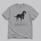 Rottweiler Shirt — 'Hundred‑Pound Marshmallow' Tee