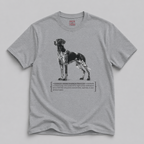 German Shorthaired Pointer Tee — "Powered by High-Octane Enthusiasm"