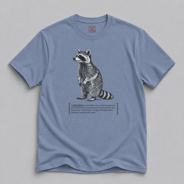 Raccoon Trash Panda T-Shirt — Funny Wildlife Rescue Shirt