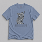 Koala 'Vibing' T-Shirt — Funny Eucalyptus Scented Lint Ball Tee