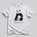 Panda Napping Tee — Funny Giant Panda Snack & Nap Graphic T-Shirt