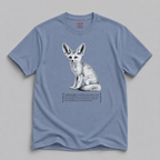 Fennec Fox Funny Quote T-Shirt — “50% Ears, 40% Chaos & 10% Fox” Graphic Tee