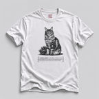 Maine Coon Cat Tee — "Forest Spirit" Graphic T-Shirt