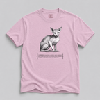 Sphynx Cat Tee — Quirky Ancient Alien Priest Design