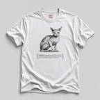 Sphynx Cat Tee — Quirky Ancient Alien Priest Design