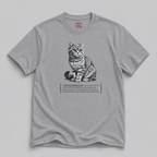 British Shorthair Cat Tee — "Civilized Laziness" Funny Cat Shirt