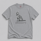 Bengal Cat Print Tee — Wild Parkour & Caffeinated Energy Graphic Shirt