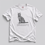 Bengal Cat Print Tee — Wild Parkour & Caffeinated Energy Graphic Shirt