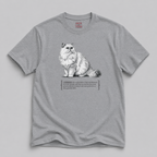 Persian Cat Quote T-Shirt — 'High-Maintenance Victorian Powder Puff'