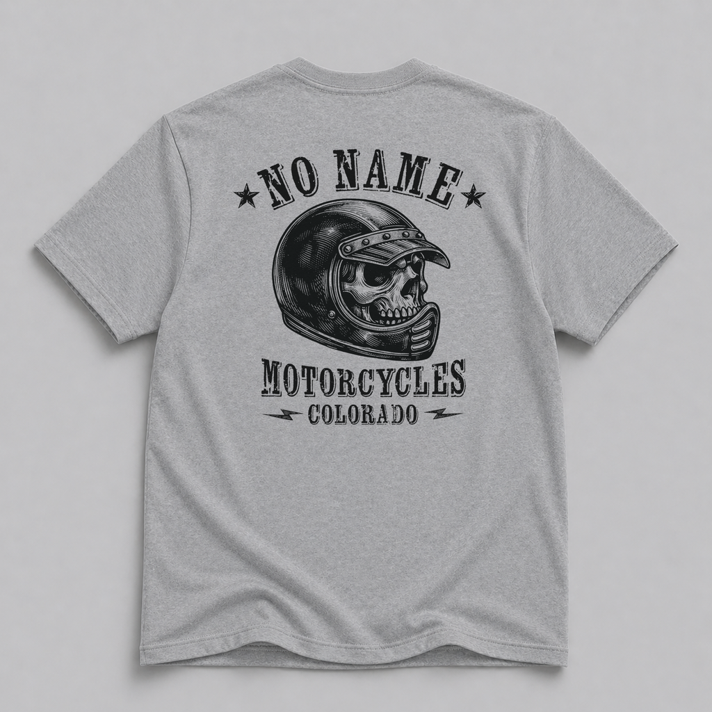 No Name Colorado Motorcycle T-Shirt