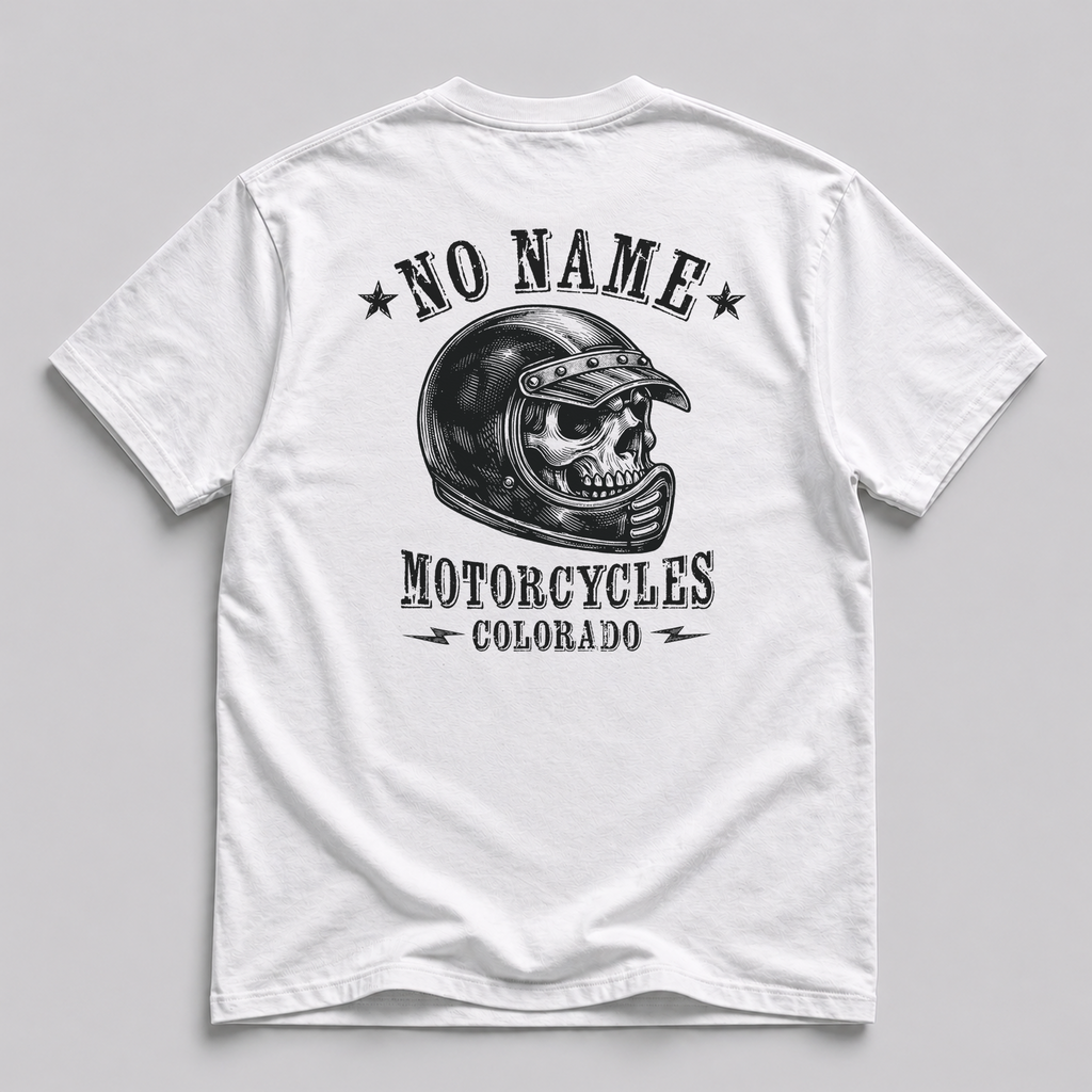 No Name Colorado Motorcycle T-Shirt