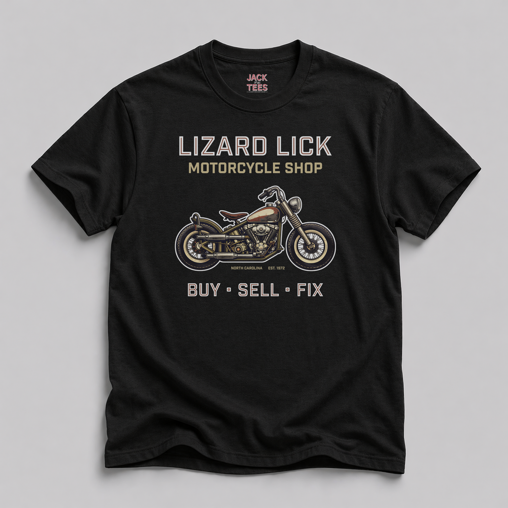 Lizard Lick Motorcycle Shop T-Shirt