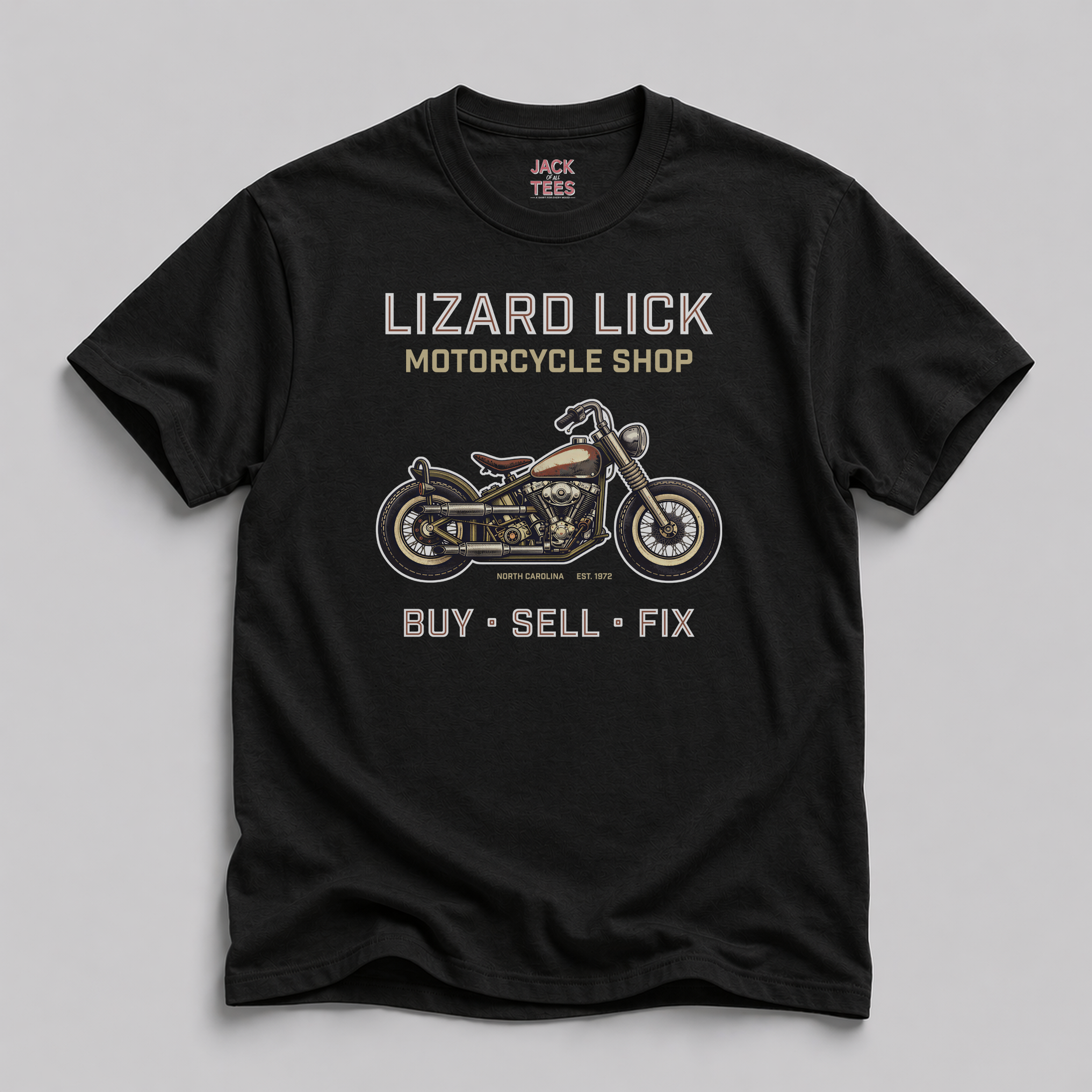 Lizard Lick Motorcycle Shop T-Shirt