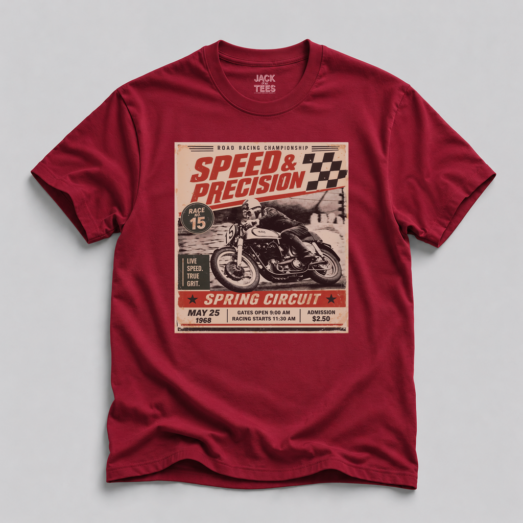 Spring Circuit Motorcycle Racing T-Shirt