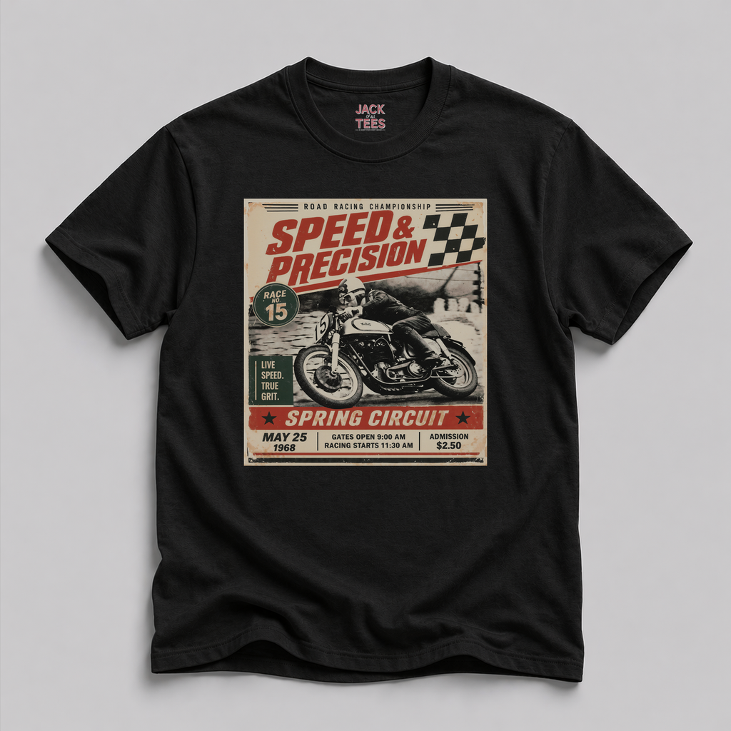 Spring Circuit Motorcycle Racing T-Shirt