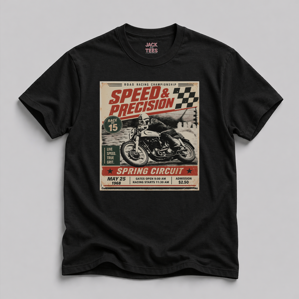 Spring Circuit Motorcycle Racing T-Shirt