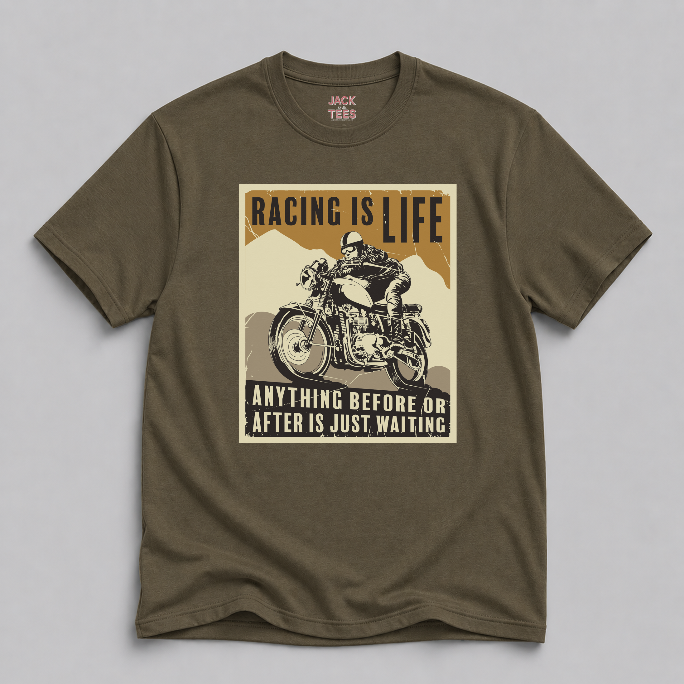 Racing is Life Motorcycle T-Shirt
