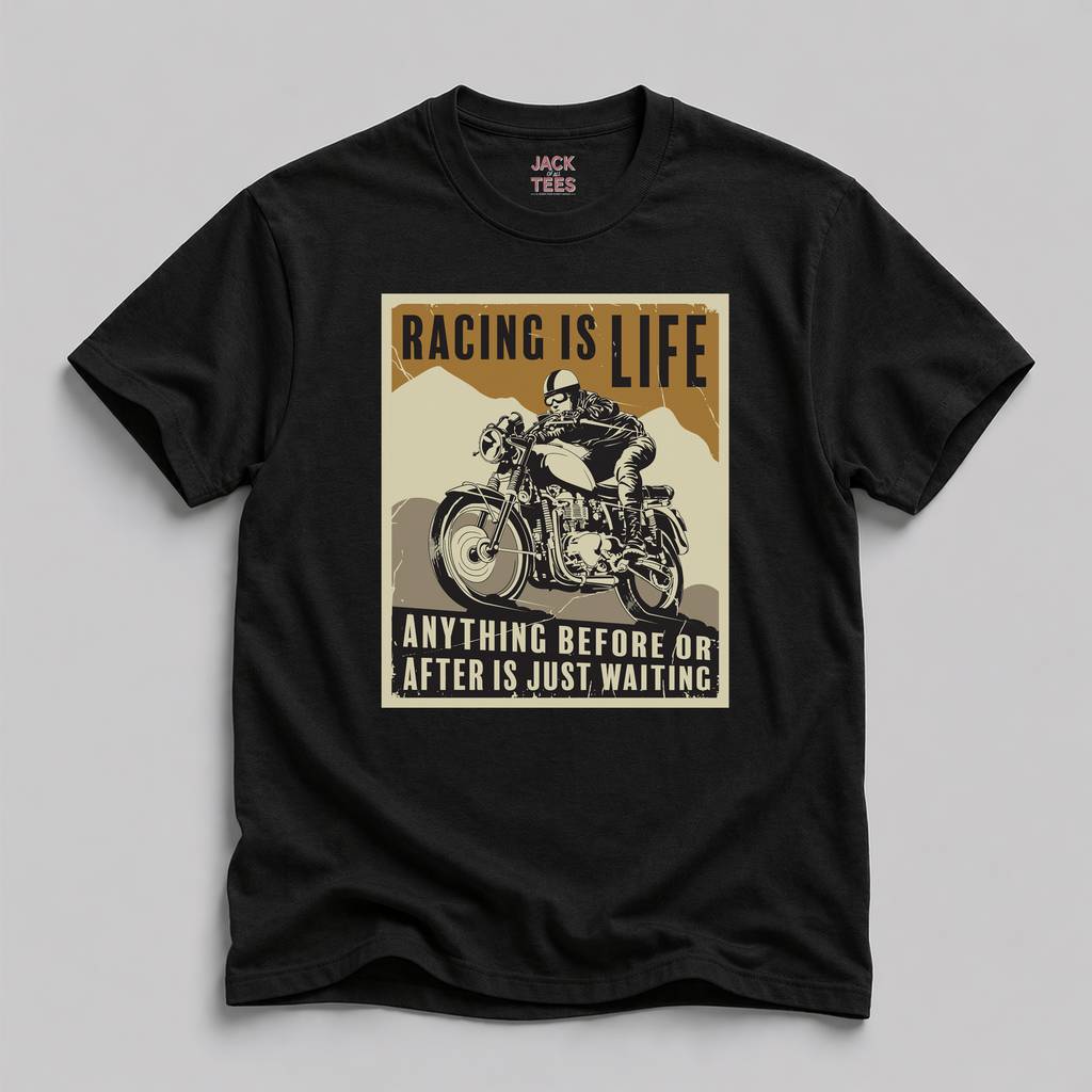 Racing is Life Motorcycle T-Shirt